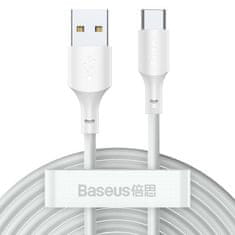 BASEUS 2x usb kabel - usb tip c za hitro polnjenje power delivery hitro polnjenje 40 w 5 a 1,5 m bel (tzcatzj-02)