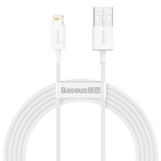 BASEUS superior kabel usb - lightning 2,4a 2 m bel (calys-c02)