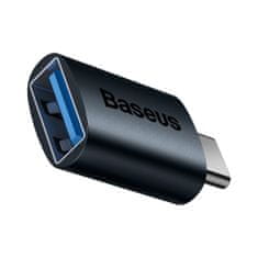 BASEUS Priključek adapter iz USB-C na USB-A Ingenuity Series modri