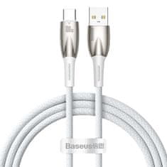 BASEUS kabel za hitro polnjenje usb-a - usb-c 100w 480mb/s 1m bela