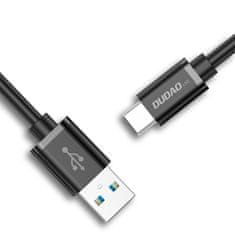 DUDAO Kabel USB - USB Type C Super Fast Charge 1 m črn