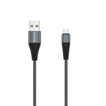 DUDAO kabel usb - micro usb 6a 1 m siva (tgl1m)