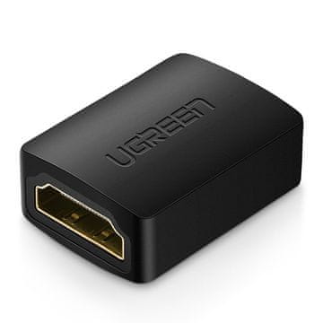 Ugreen Priključni adapter za HDMI-kabel, črn