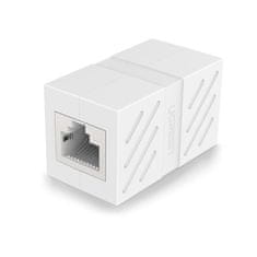 shumee RJ45 konektor za omrežni kabel s sukanim parom, bel