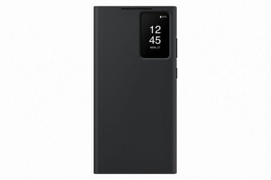 Samsung Smart View Wallet Case za Galaxy S23 Ultra, črna (EF-ZS918CBEGWW)