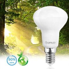 LUMILED 10x LED žarnica E14 R50 6W = 50W 540lm 4000K Nevtralno bela 120°