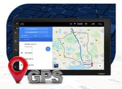 BergMont Avtoradio z navigacijo 2 DIN, ANDROID 13, 7 inčni zaslon na dotik, 1/16 GB, GPS, Bluetooth, WiFi, kamera za vzvratno vožnjo