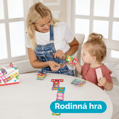 Daljna dežela Domino s slikami na desni strani 28 kart