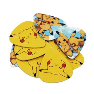 Northix Pikachu trzalice v paketu po 10 kosov - kitarski dodatki