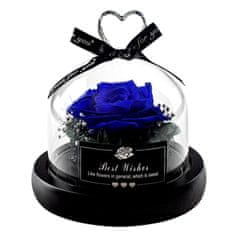 Northix Mala Infinity Rose - modra 