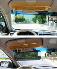 Korbi Dvojna Avtomobilska Sončna Zaščita 2v1 Dan in Noč