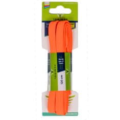 TERINDA Vezalke 120 cm Flurescentno ORANŽNE 1316-03