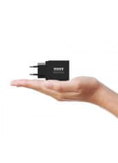 Port Designs GaN polnilnik, USB-C, USB-A, 45 W