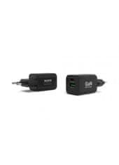 Port Designs GaN polnilnik, USB-C, USB-A, 45 W