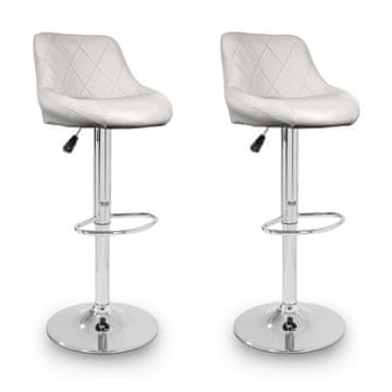 Aga 2x Barski stol Beige