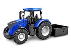 Kids Globe Traktor modre barve, 27,5 cm