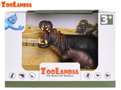Mikro Trading Zoolandia povodni konj z mladičem 5-12 cm v škatli