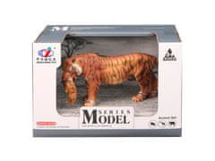 Mikro Trading Zoolandia tiger z mladičem 15 cm v škatli