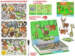 Mikro Trading Namizni magnetni kovček "Živali"