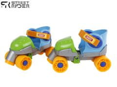 Mikro Trading Street Rider rolerji junior modro-zeleni velikost 24-30 v škatli