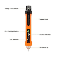 HOME & MARKER® Voltmeter v obliki svinčnika | merilec napetosti VOLTPEN