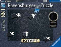 Ravensburger Sijoča sestavljanka Crypt Cosmic Glow 881 kosov