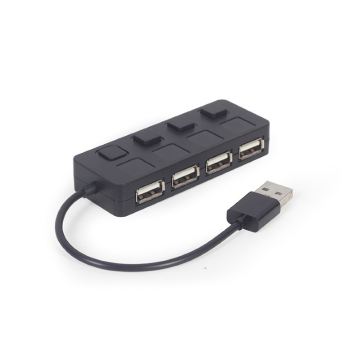 Gembird USB razdelilnik s stikalom 4-vrata UHB-U2P4-05