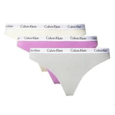 Calvin Klein 3 PAKET - ženske tangice PLUS SIZE QD3800E -CFU (Velikost XXL)