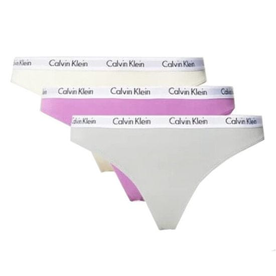 Calvin Klein 3 PAKET - ženske tangice PLUS SIZE QD3800E -CFU