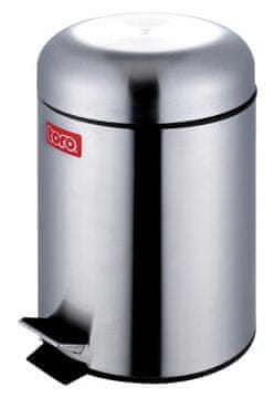 Toro Koš za smeti retro oblike, prostornina 3 l, 17 x 27 cm