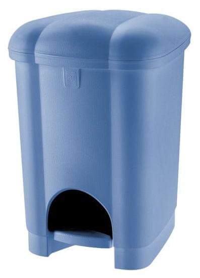 Tontarelli KOŠ ZA SMETI CAROLINA 16L, 27,5X30,2X41,5CM, LAZURNI