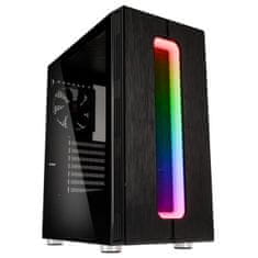 Kolink Nimbus računalniško ohišje, ATX, RGB osvetljeno, črna
