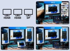 Orico DM-12P priključna postaja USB-C, 12v1 (DM-12P-BK-BP)