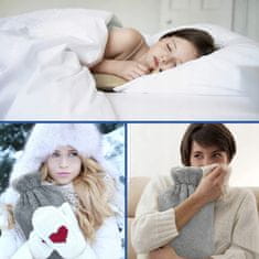 Korbi Velik Gumeni Termofor v Mehkem Ovitku 2L