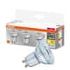 3x LED žarnica GU10 3,6W = 50W 350lm 2700K Toplo bela 36°