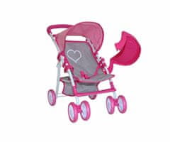 MILLY MALLY Kate Prestige Pink otroški voziček za lutke