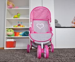 MILLY MALLY Susie Prestige Pink otroški voziček za lutke