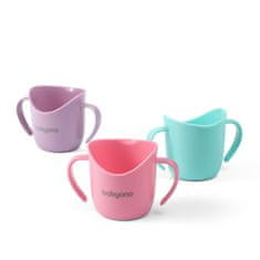 BabyOno Ergonomska skodelica z ušesi 120 ml mint 6m+