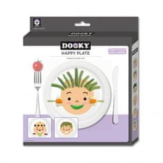 Dooky krožnik Happy Plate