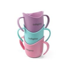 BabyOno Ergonomska skodelica z ušesi 120 ml mint 6m+