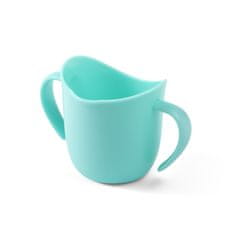 BabyOno Ergonomska skodelica z ušesi 120 ml mint 6m+