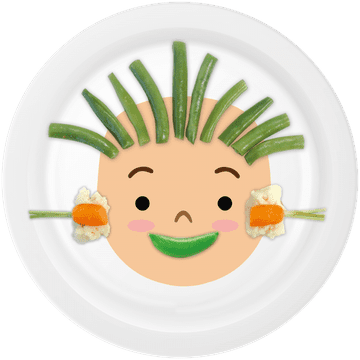 Dooky krožnik Happy Plate