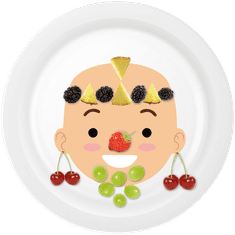 Dooky krožnik Happy Plate