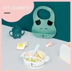 Babymoov silikonski jedilni set LEARN´ISY KIT Dog
