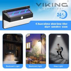 Viking Zunanja sončna LED luč s senzorjem gibanja M228SET