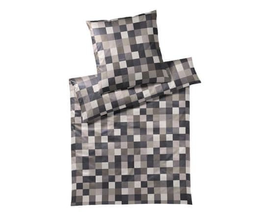 Joop! Posteljnina JOOP! MOZAIK 2 x 70 x 90 cm in 200 x 200 cm, siv