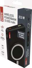 Emos Powerbank WI 1022D, 10 000 mAh, 22,5 W + brezžični