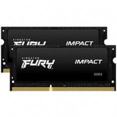 Kingston FURY Impact/SO-DIMM DDR3L/8GB/1866MHz/CL11/2x4GB/črna