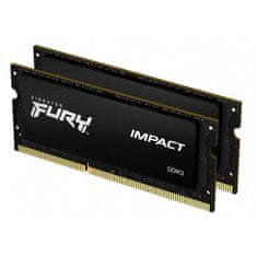 Kingston FURY Impact/SO-DIMM DDR3L/8GB/1866MHz/CL11/2x4GB/črna