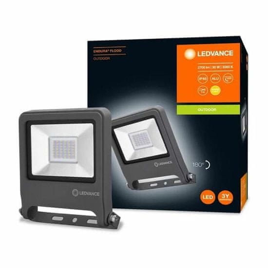 Osram Ledvance LED reflektor zunanji 30W črn IP65 3000K